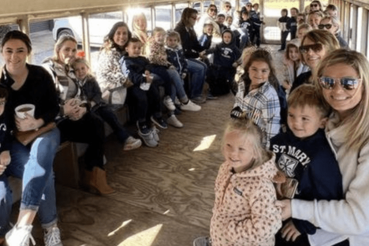 a group of people posing for the camera